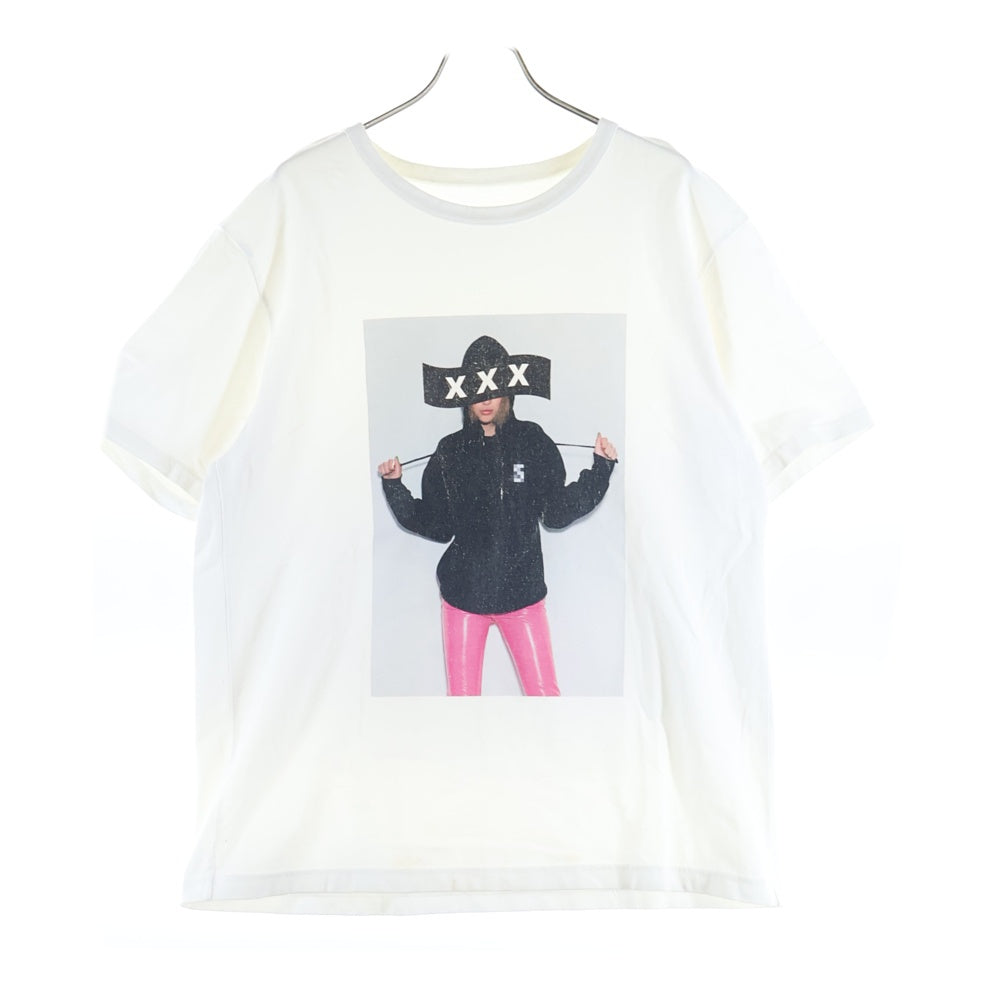 GOD SELECTION XXX(ゴッドセレクショントリプルエックス) Taylor Swift Tee テイラースウィフト 半袖Tシャツ カットソー ホワイト