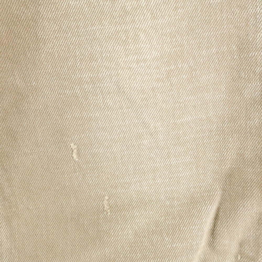 MLVINCE(メルヴィンス) Type-1 Slim Damage Jeans タイプ1スリムダメージジーンズ スナップボタンスキニーデニム ブラウン