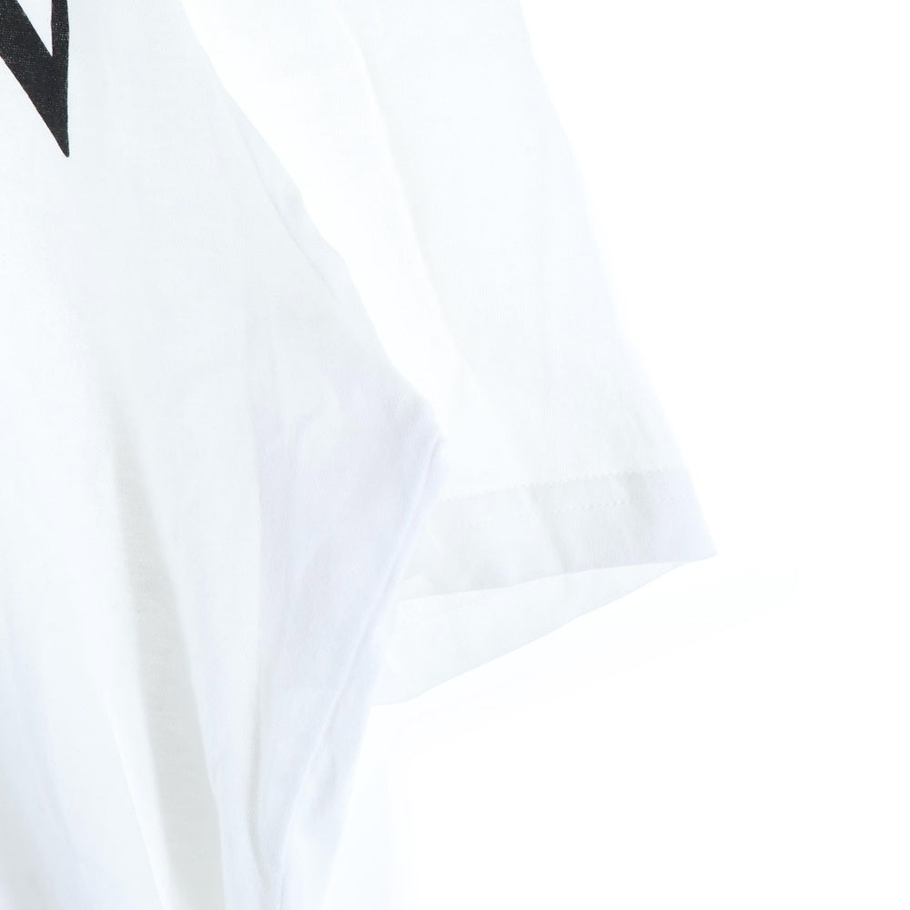 LANVIN(ランバン) Cotton Knitted T-Shirts コットンニットTシャツ クルーネック半袖Tシャツ RM-JE0069-JR31-H20 ホワイト