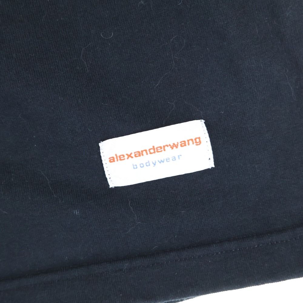 ALEXANDER WANG(アレキサンダーワン) Elastic Short Pants エラスティックショートパンツ イージーハーフパンツ UCC2234074 ブラック