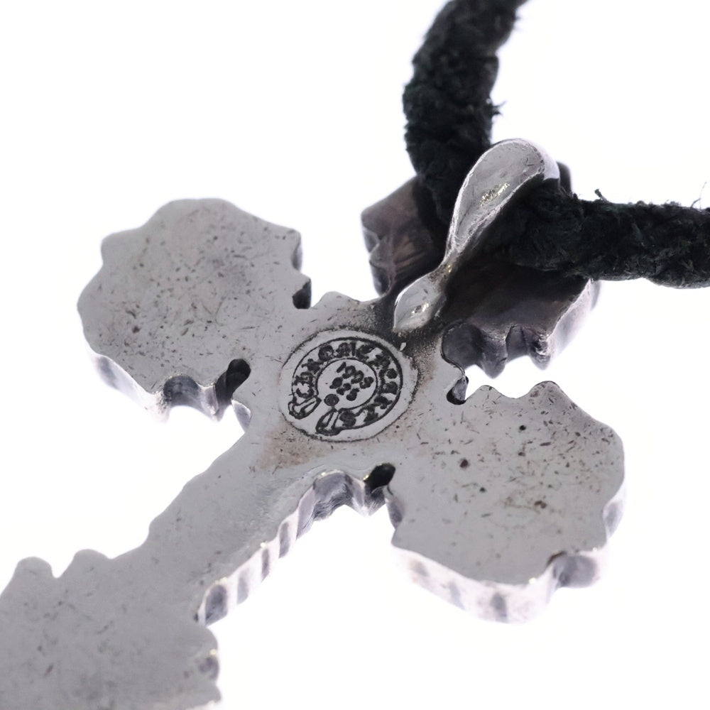 CHROME HEARTS(クロムハーツ) FILIG CROSS-XSM LB フィリグリークロスXS レザーブレイド ネックレス
