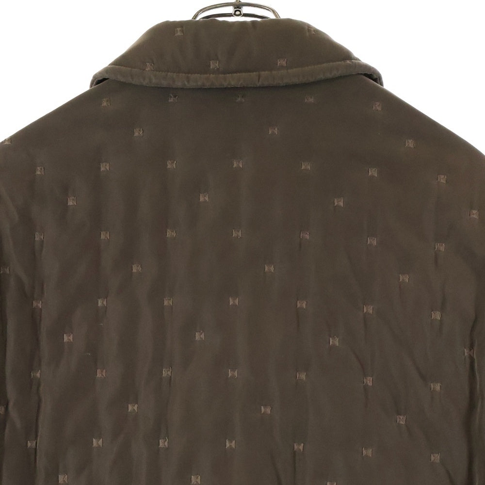 HERMES(エルメス) マルジェラ期 パドックコート 中綿 ロングコート ブラウン