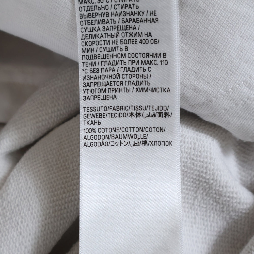 BALENCIAGA(バレンシアガ) 23SS Tape Type Ripped Pocket Hoodie 744441 TOVB1 テープロゴ プルオーバーフーディー パーカー ホワイト