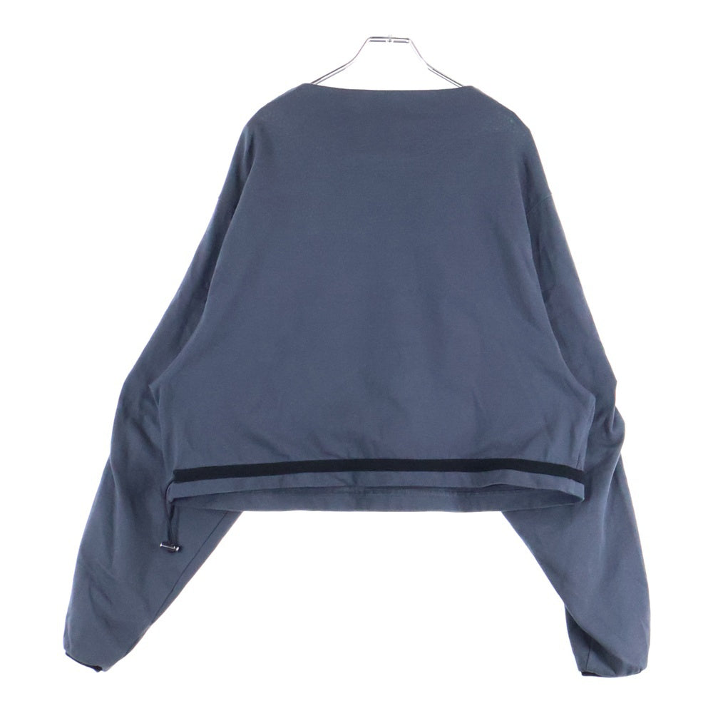 KIKO KOSTADINOV(キココスタディノフ) 23AW ORBIT OF FORGOTTEN DESIRES Cropped Knit Sweat Shirts クロップドニットスウェットシャツ ニット切替クルーネックスウェットシャツ 00152023
