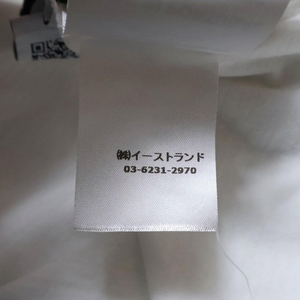 OFF-WHITE(オフホワイト) Blue Metal Arrow Over S/S T-shirt ブルーメタルアローオーバーサイズドショートスリーブTシャツ ロゴプリント半袖Tシャツカットソー OMAA038S22JER004