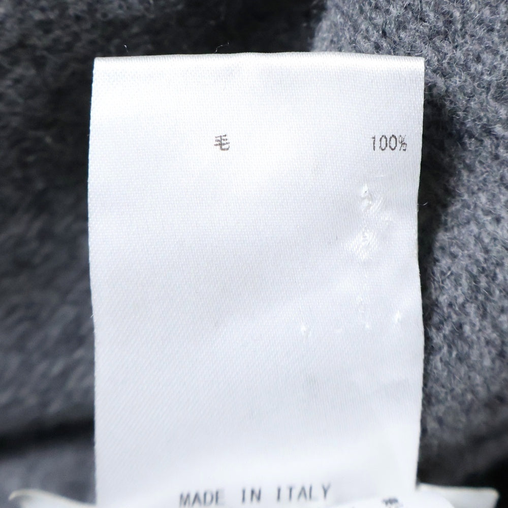 JIL SANDER(ジルサンダー) 20AW Oversized Side Slit Knit オーバーサイズドサイドスリットニット クルーネックラグランスリーブニットセーター JSMR751001 グレー