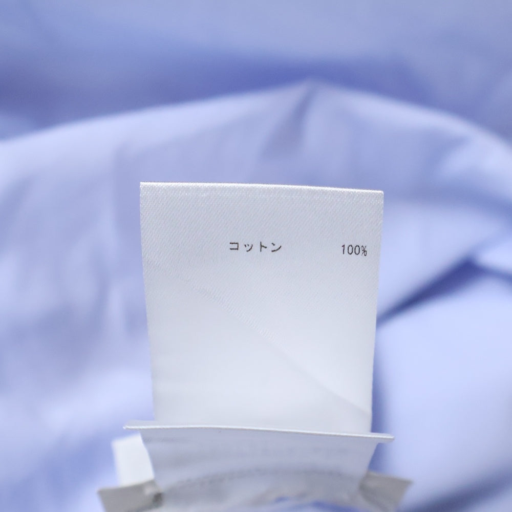 JIL SANDER(ジルサンダー) Cotton Button-down Shirts コットンボタンダウンシャツ 長袖シャツ HS JM BM 0019 ブルー
