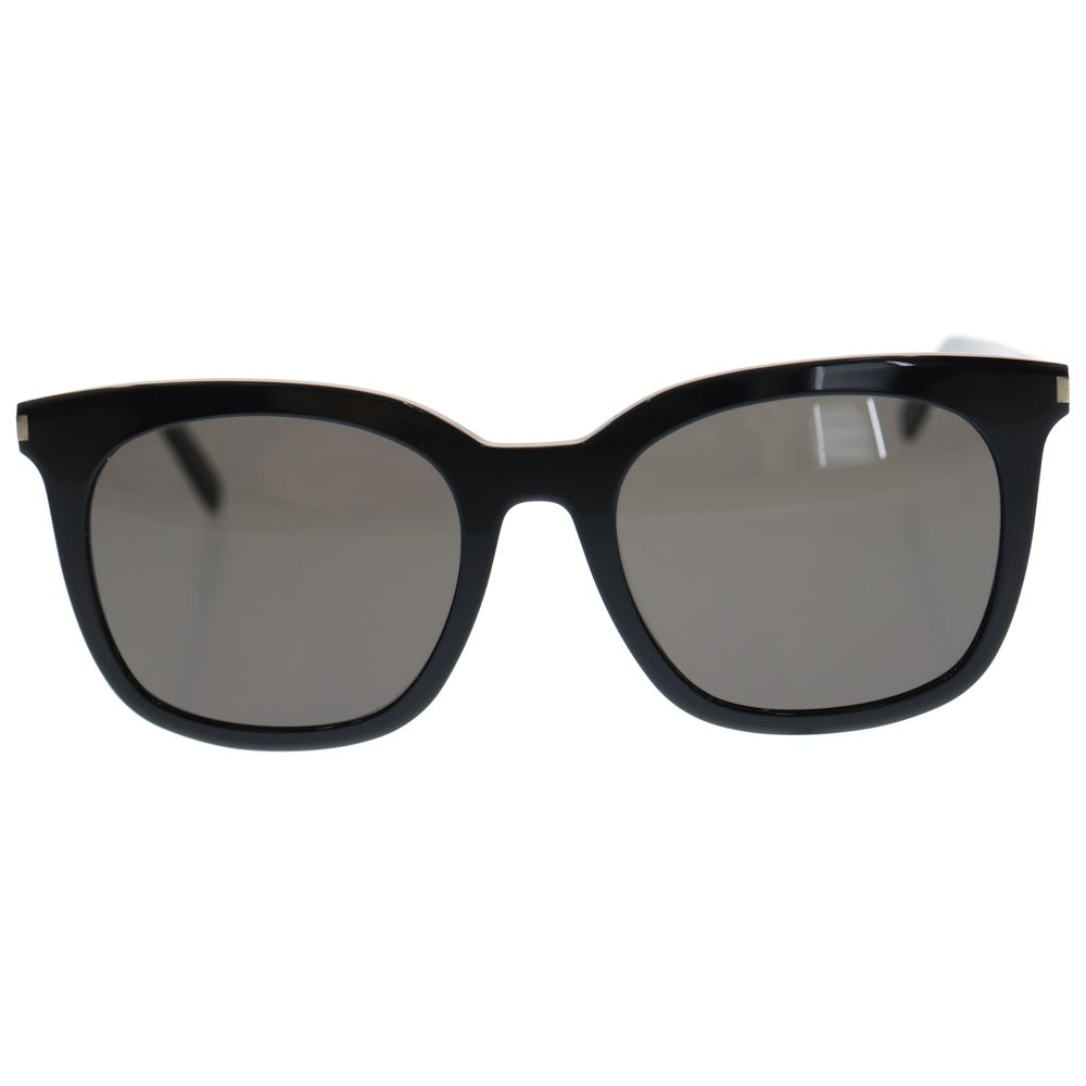 SAINT LAURENT PARIS(サンローランパリ) SL 285/F SLIM 001 スリム001 ウェリントンフレームサングラス 眼鏡 アイウェア ブラック