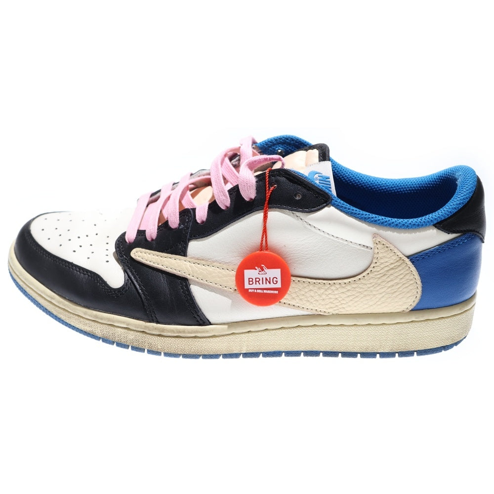 NIKE(ナイキ) ×TRAVIS SCOTT FRAGMENT DESIGN AIR JORDAN 1 LOW OG SP トラヴィススコット フラグメント エアジョーダン1 ローカットスニーカー US11/29cm DM7866-140