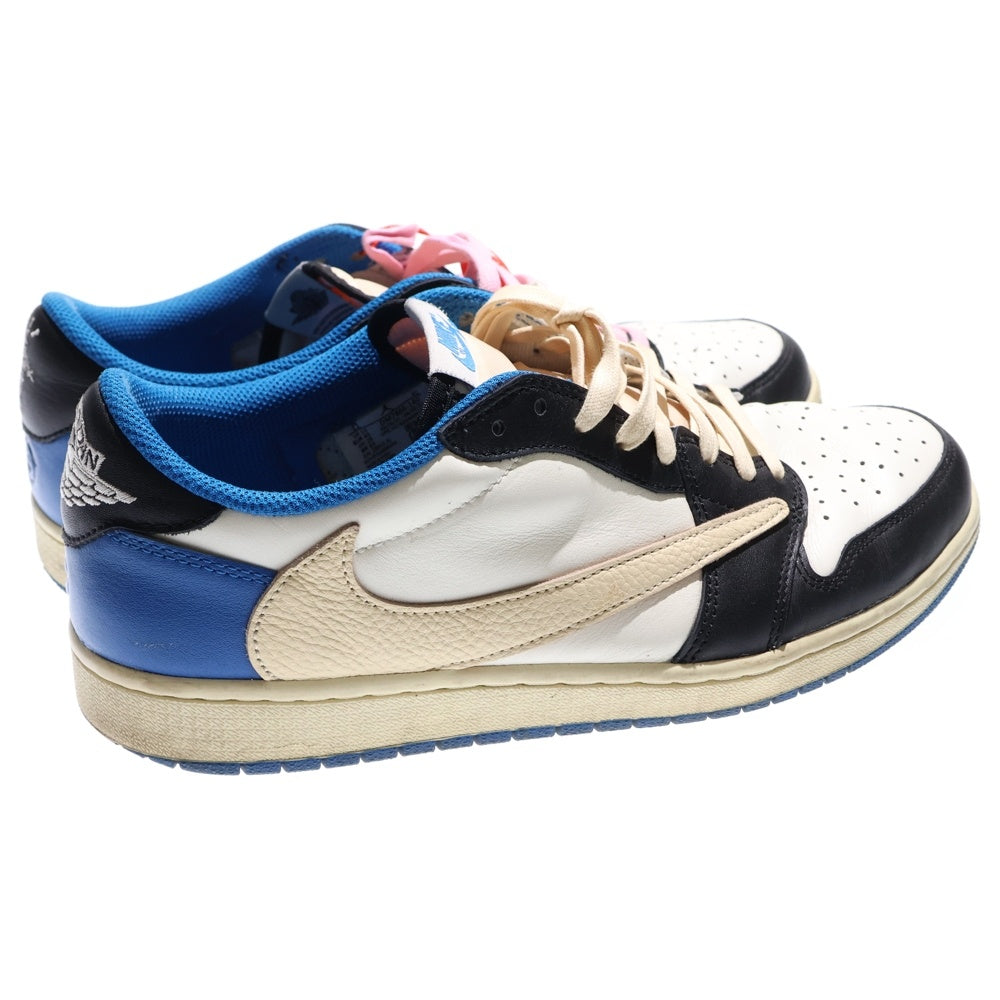NIKE(ナイキ) ×TRAVIS SCOTT FRAGMENT DESIGN AIR JORDAN 1 LOW OG SP トラヴィススコット フラグメント エアジョーダン1 ローカットスニーカー US11/29cm DM7866-140