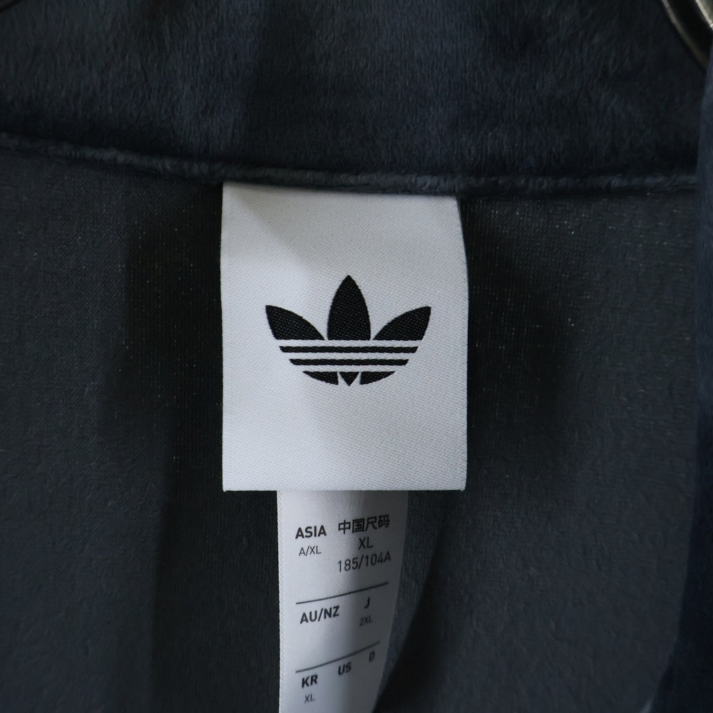 adidas(アディダス) FIREBIRD VELOUR TRACK TOP ファイヤーバード ベロア トラックトップ ジャケット グレー KD9374 A2B001