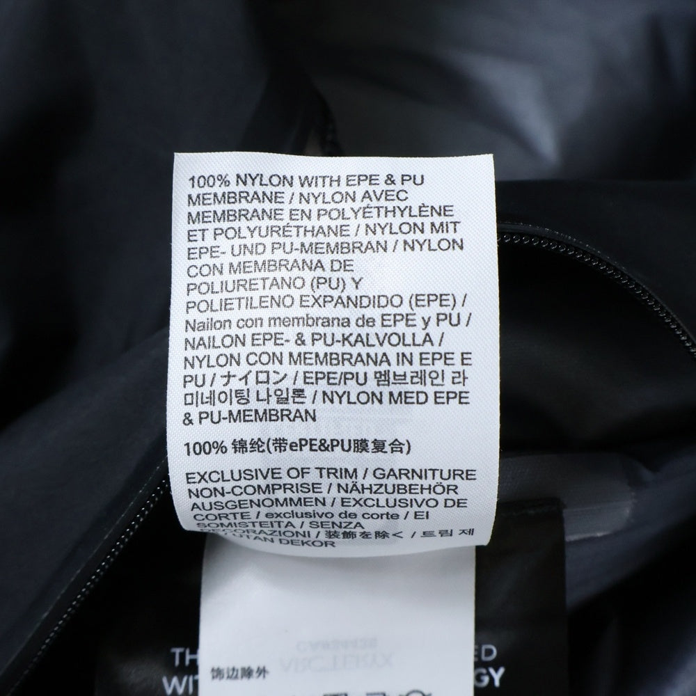 ARC'TERYX(アークテリクス) Beta SL Jacket ベータ ロゴエンブロイダリー ナイロン フーデッドジャケット ブラック X000009685
