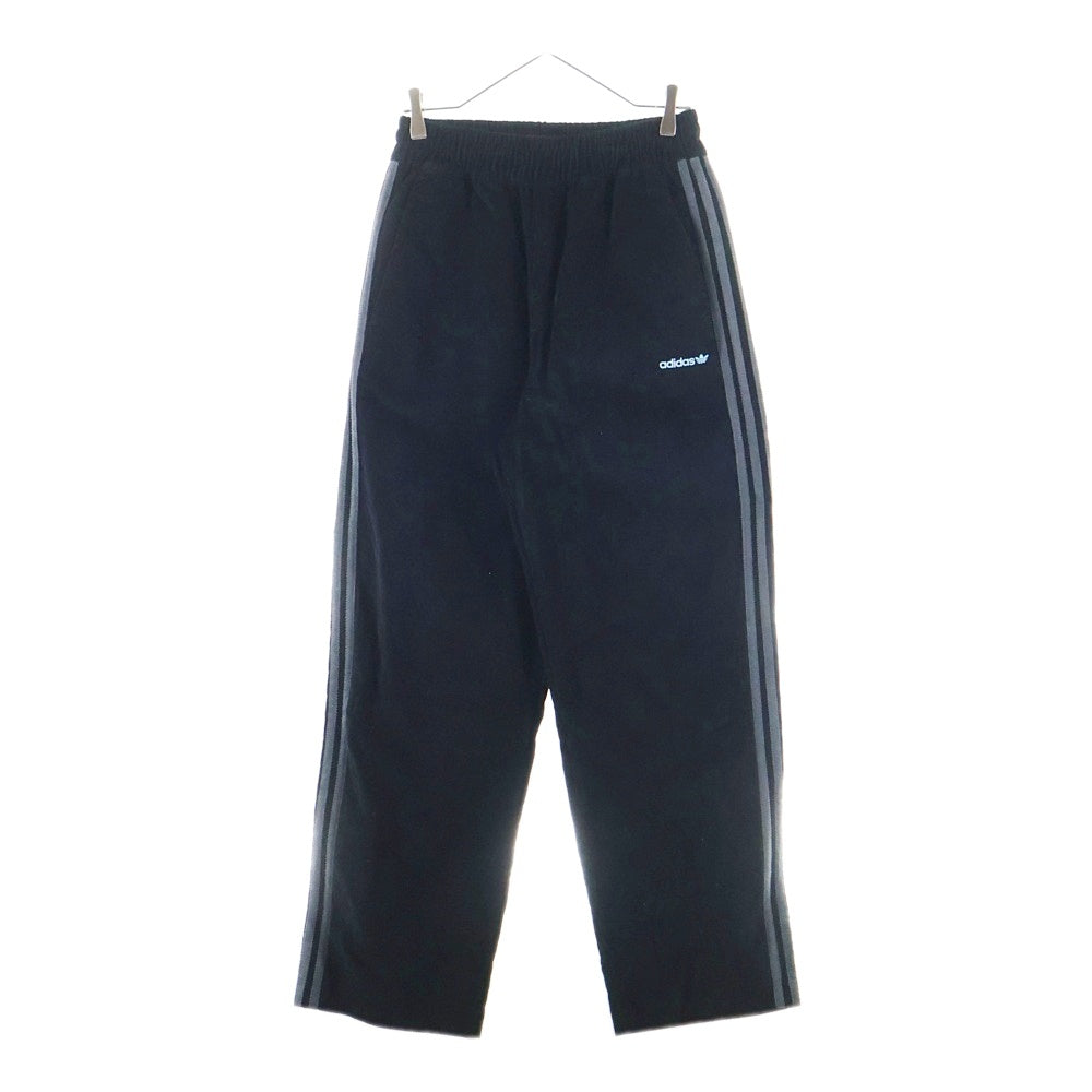 adidas(アディダス) コーデュロイ サイドライン トラック パンツ ブラック JX3107 938011