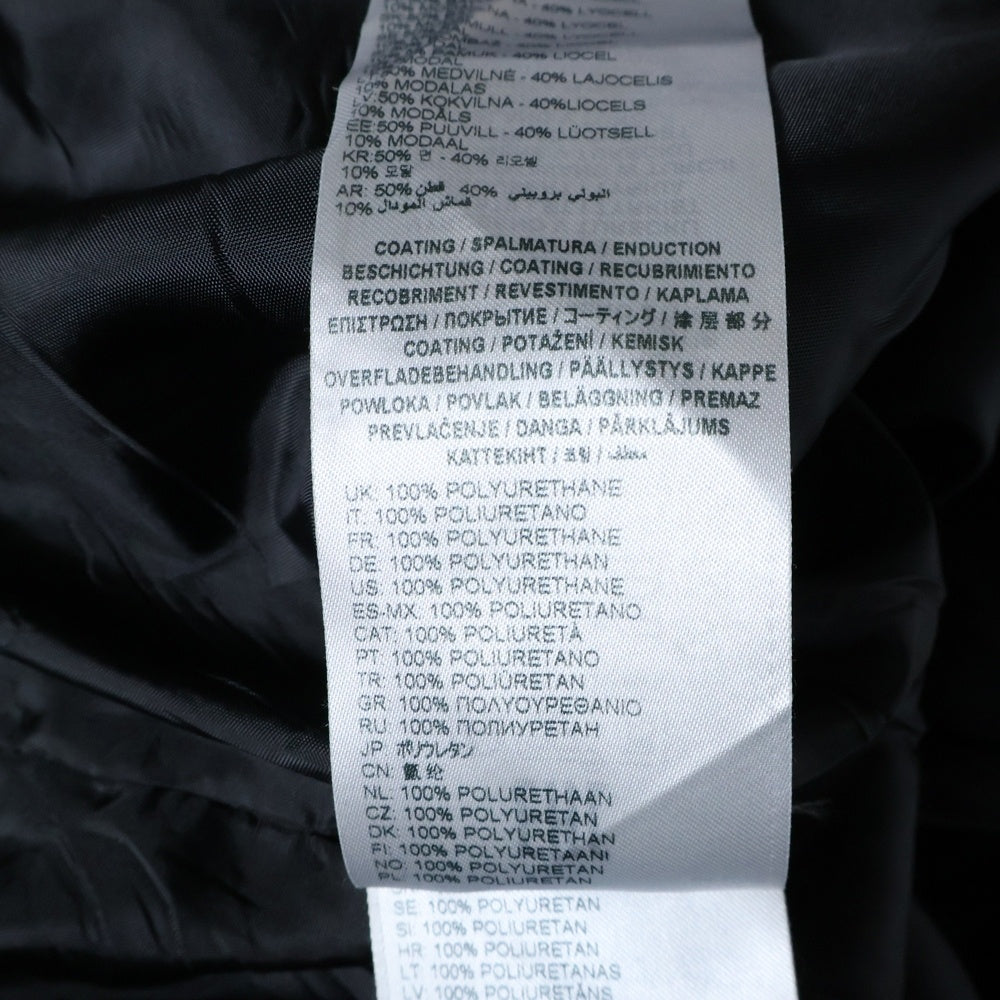 DIESEL(ディーゼル) D-OFFY-S フロントロゴ ジップアップ デニムブルゾン フーデッド ジャケット グレー A18343