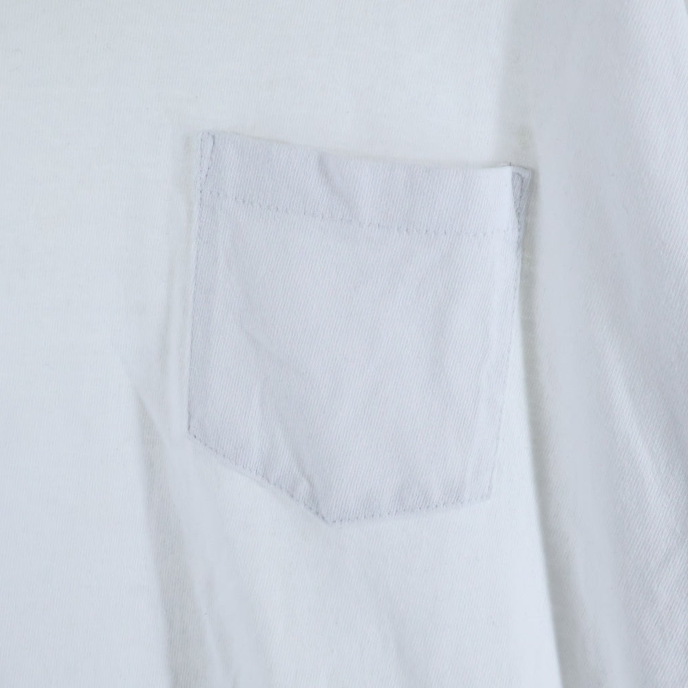 Sacai(サカイ) Cotton Jersey T-shirt フロントポケット ベルトデザイン 半袖Tシャツ カットソー ホワイト 23-03061M