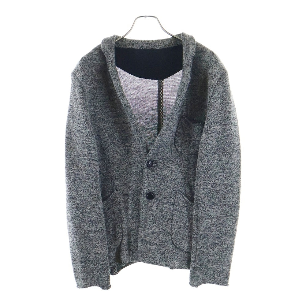 SOPHNET.(ソフネット) 2B Knit Jacket 2ボタンニットジャケット ニットテーラードジャケット SOPH-134131 グレー