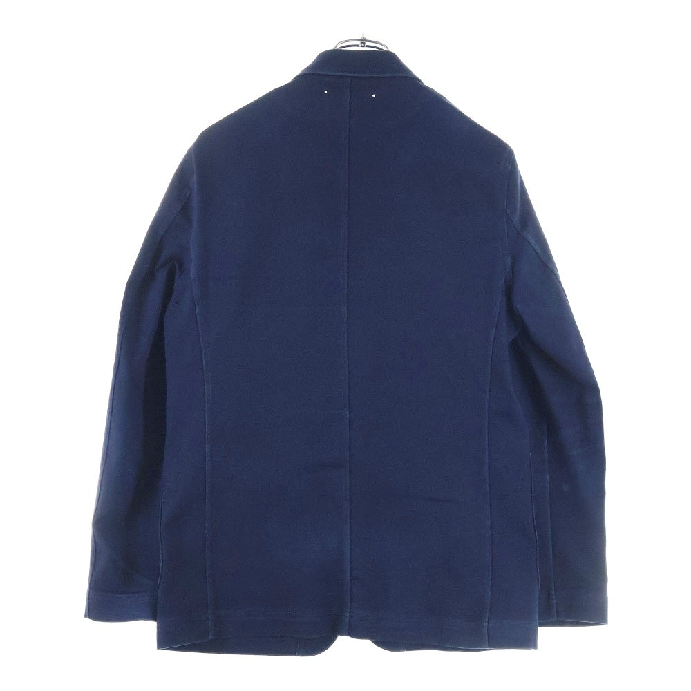 SOPHNET.(ソフネット) 16SS Stretch Indigo Jersey 2Button Jacket ストレッチインディゴジャージ2ボタンジャケット 2Bテーラードジャケット SOPH-160024 インディゴ