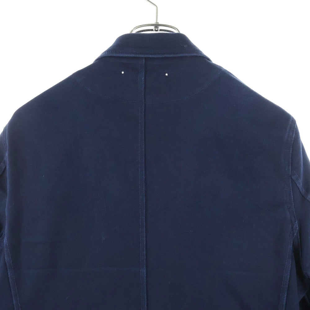 SOPHNET.(ソフネット) 16SS Stretch Indigo Jersey 2Button Jacket ストレッチインディゴジャージ2ボタンジャケット 2Bテーラードジャケット SOPH-160024 インディゴ