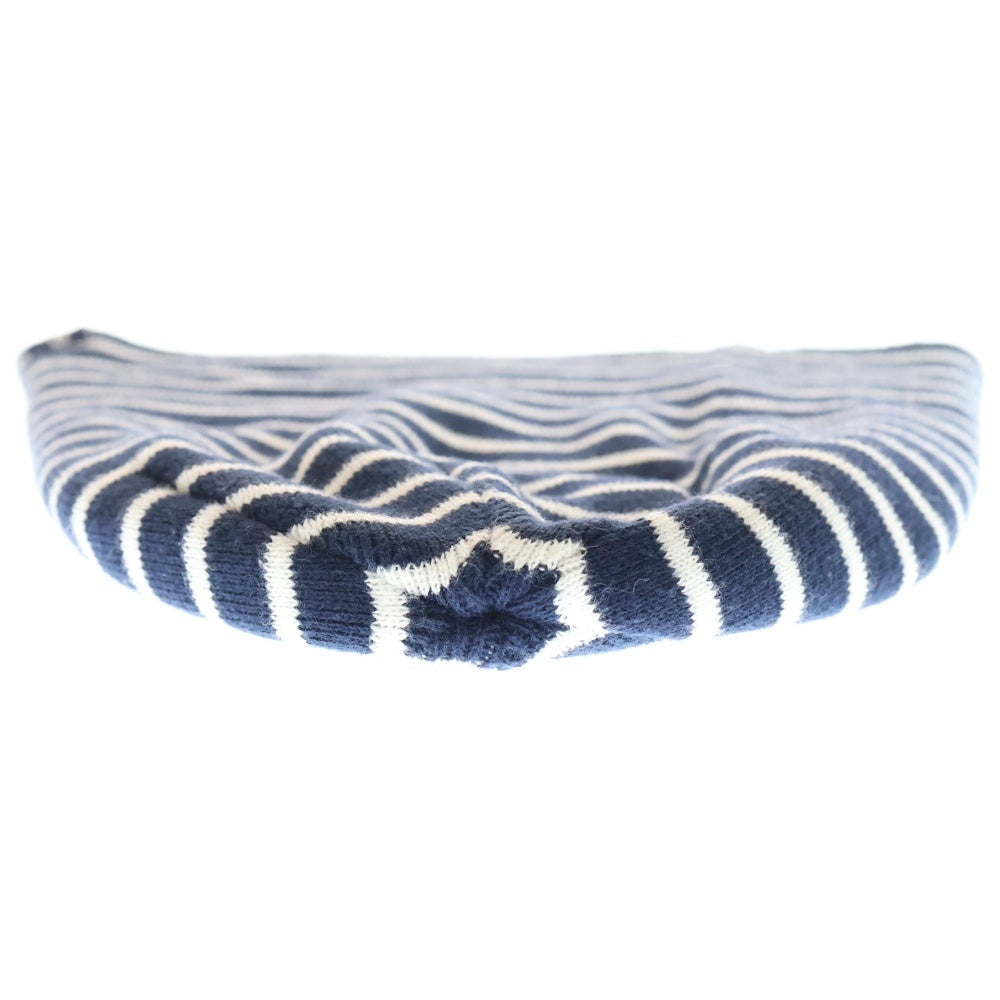 SOPHNET.(ソフネット) 16SS Boarder Knit Cap ボーダーニットキャップ ビーニー 帽子 SOPH-160134 ネイビー レディース