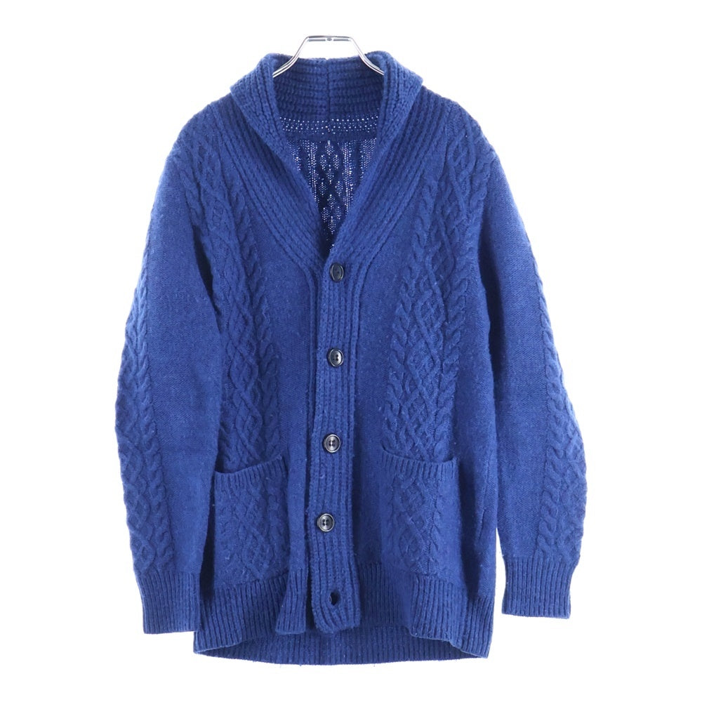 SOPHNET.(ソフネット) Shawl Collar Cable Knit Cardigan ショール