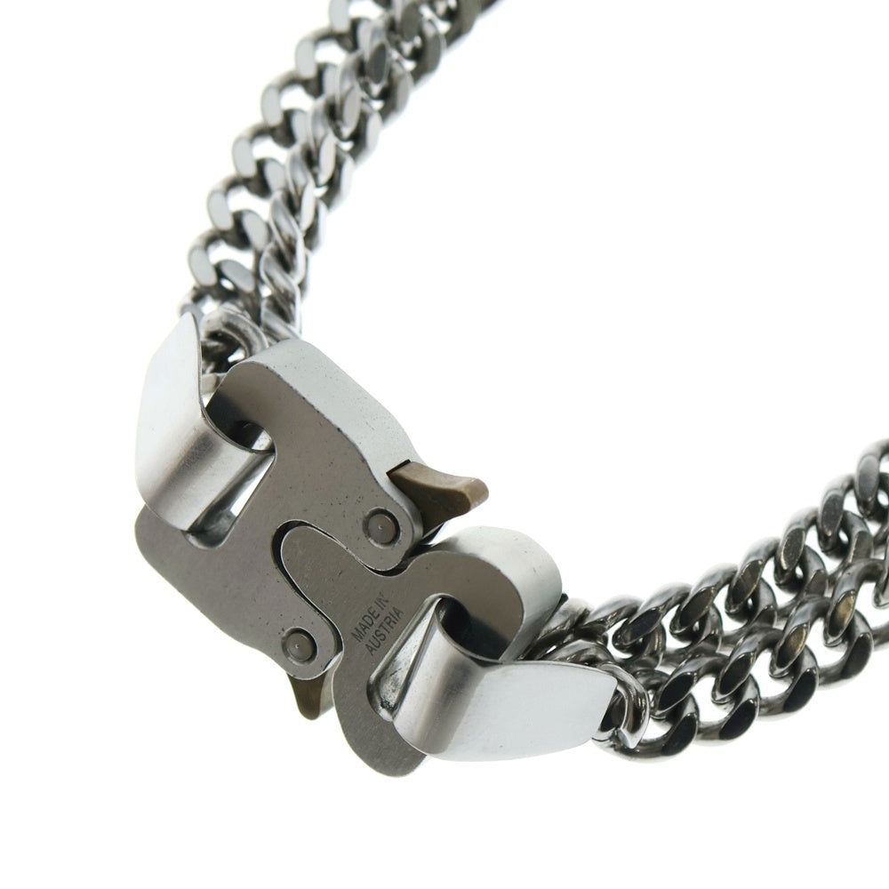 1017 ALYX 9SM(アリクス) バックルデザイン チェーン ネックレス シルバー