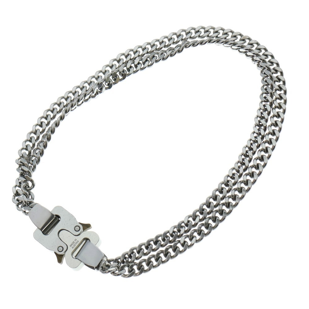 1017 ALYX 9SM(アリクス) バックルデザイン チェーン ネックレス シルバー