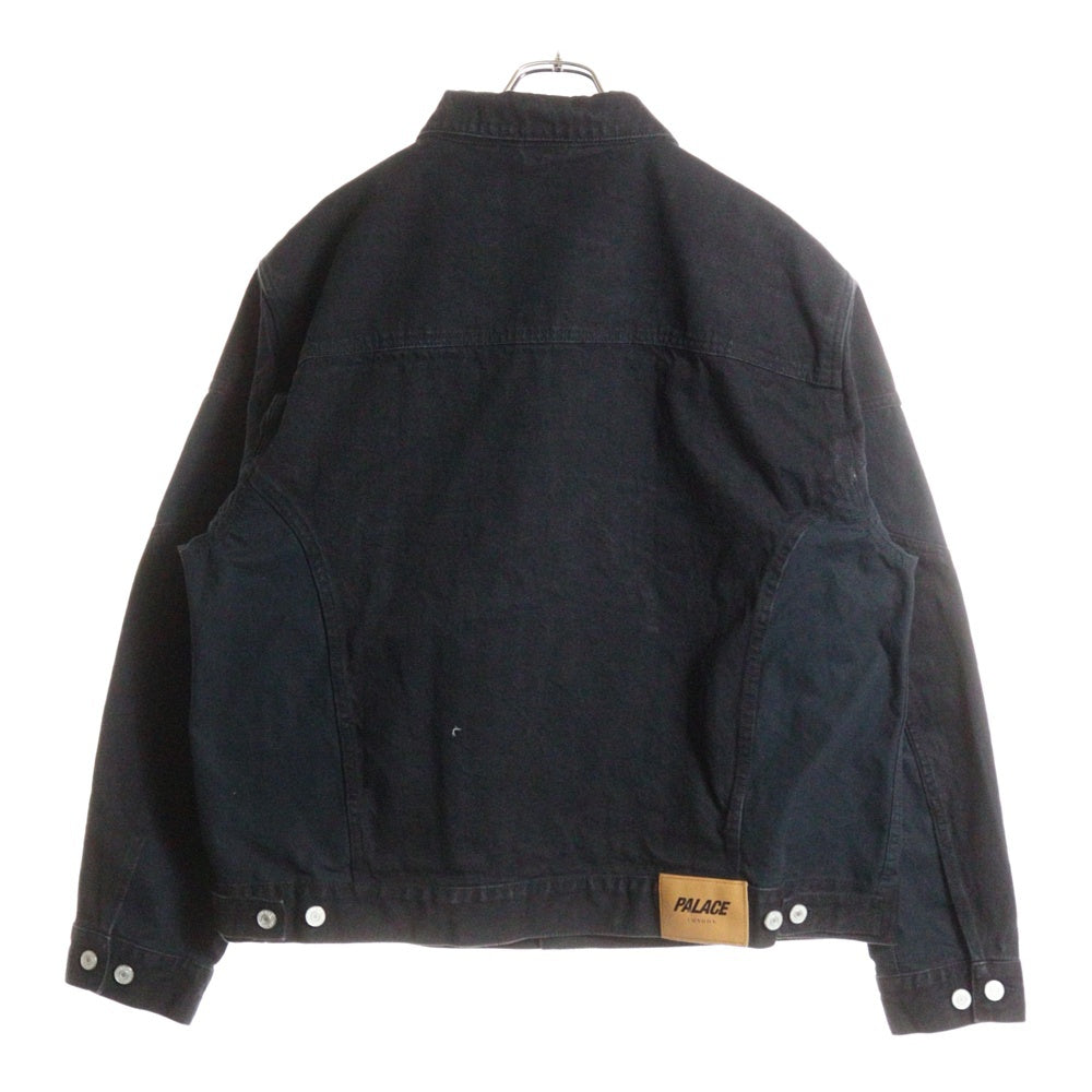 Palace Skateboards(パレススケートボーズ) 2ポケット 切替 デニム トラッカージャケット ブラック