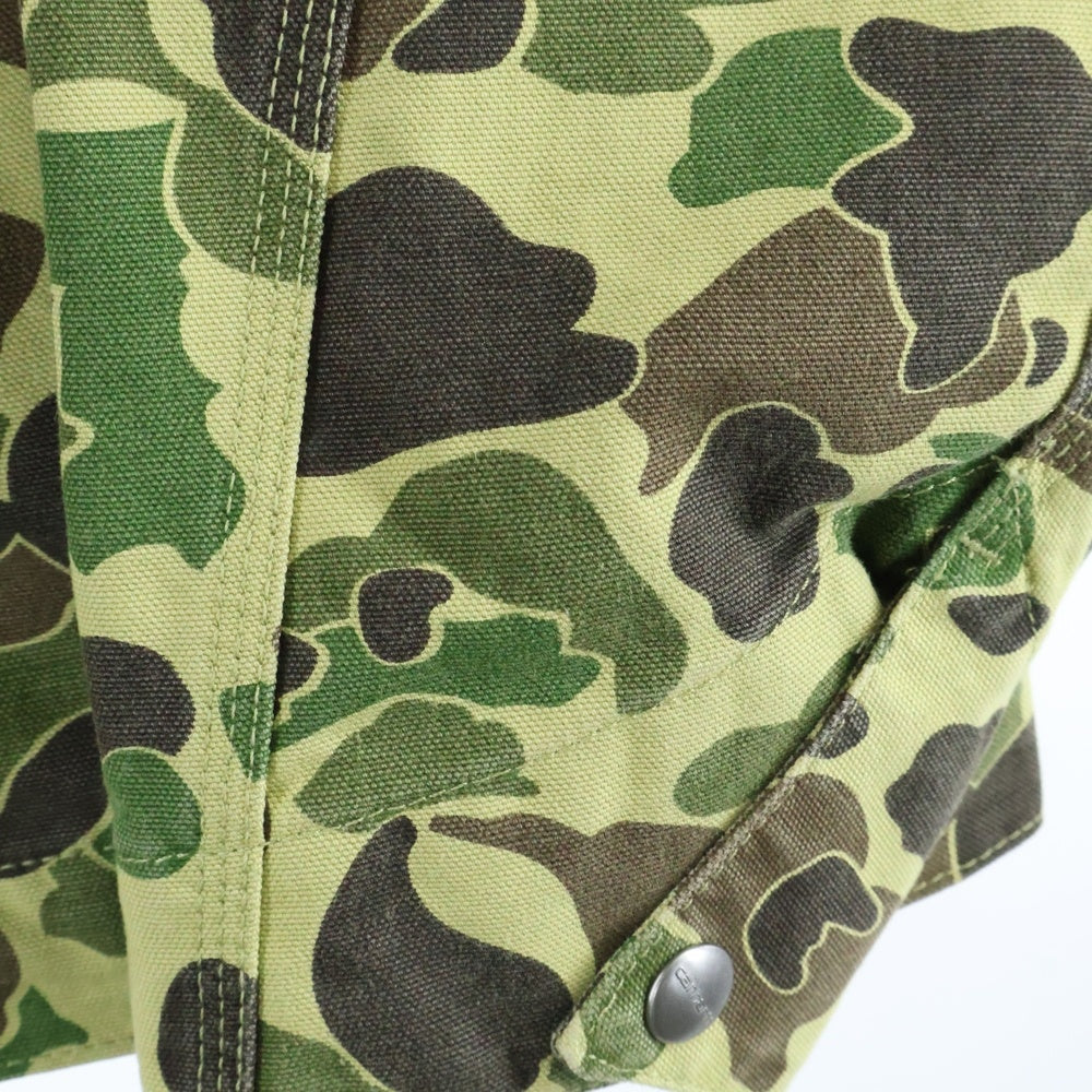 Carhartt WIP(カーハート ダブリューアイピー) DUCK DETROIT JACKET ダック カモ デトロイトジャケット 迷彩柄 グリーン