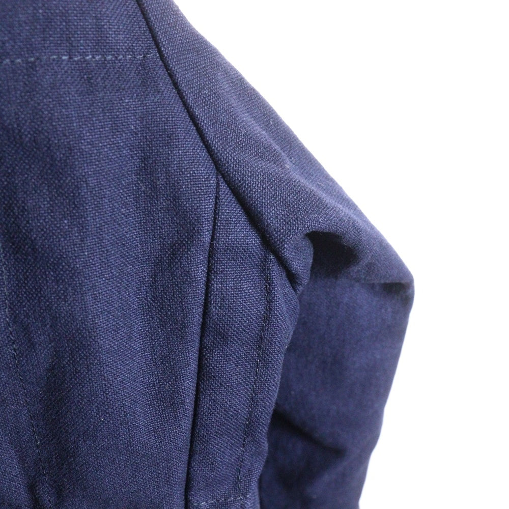 TENDERLOIN(テンダーロイン) スナップボタン キルティング ダウンジャケット ネイビー