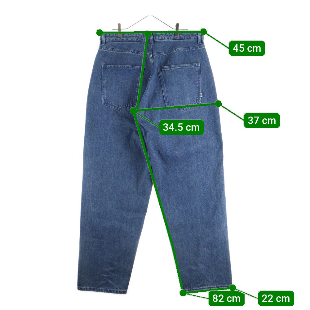 HUF(ハフ) CROMER PANT バギーデニムパンツ インディゴ