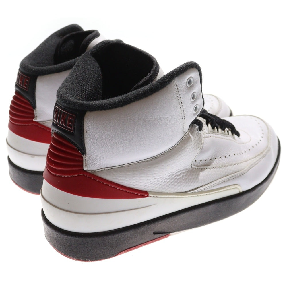 NIKE(ナイキ) AIR JORDAN 2 OG CHICAGO 2022 DX2454-106 エアジョーダン2 OG シカゴ ハイカットスニーカー US8.5/26.5cm ホワイト/レッド