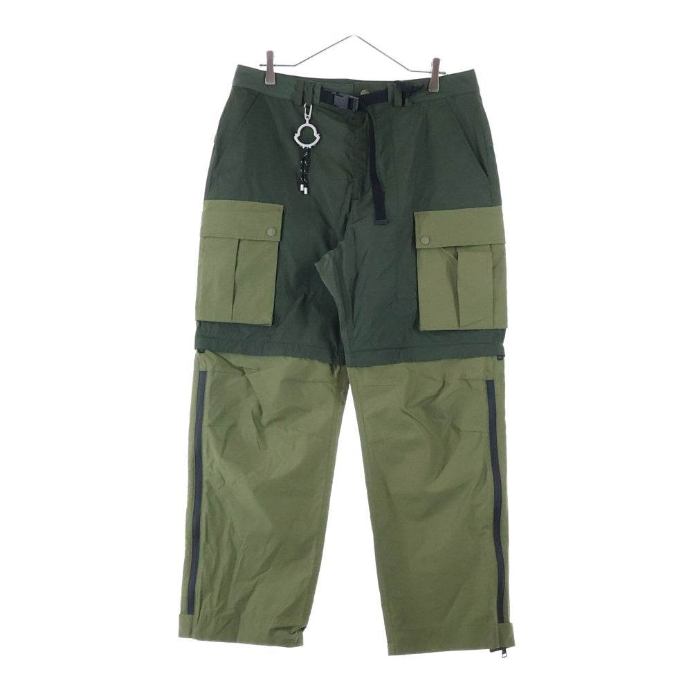 MONCLER(モンクレール) 23AW × PHARRELL WILLIAMS PANTALONE I209R2A00001 ファレルウィリアムズ パンタローネ ナイロンカーゴパンツ カーキ