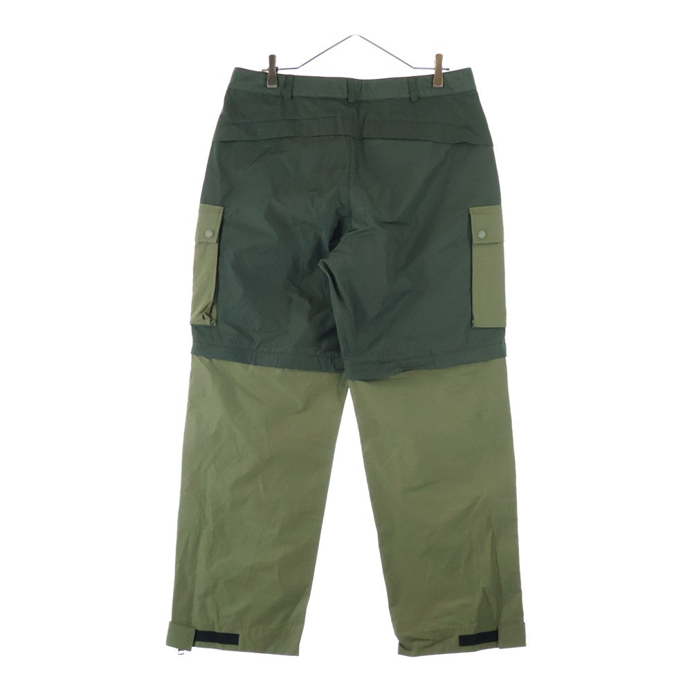MONCLER(モンクレール) 23AW × PHARRELL WILLIAMS PANTALONE I209R2A00001 ファレルウィリアムズ パンタローネ ナイロンカーゴパンツ カーキ