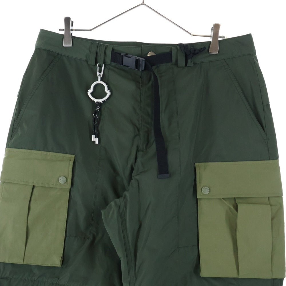 MONCLER(モンクレール) 23AW × PHARRELL WILLIAMS PANTALONE I209R2A00001 ファレルウィリアムズ パンタローネ ナイロンカーゴパンツ カーキ