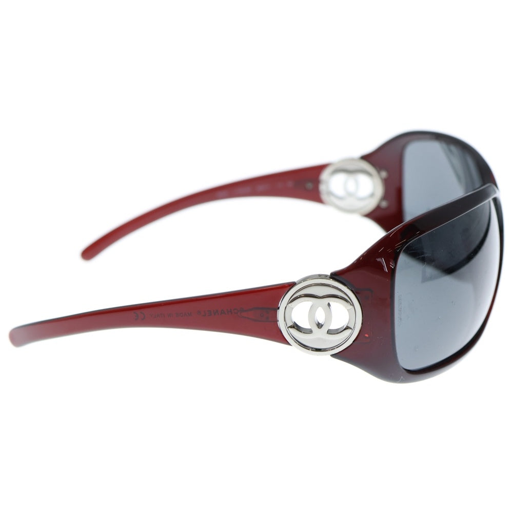 CHANEL(シャネル) サイドロゴデザイン サングラス 眼鏡 アイウェア 6023 レッド