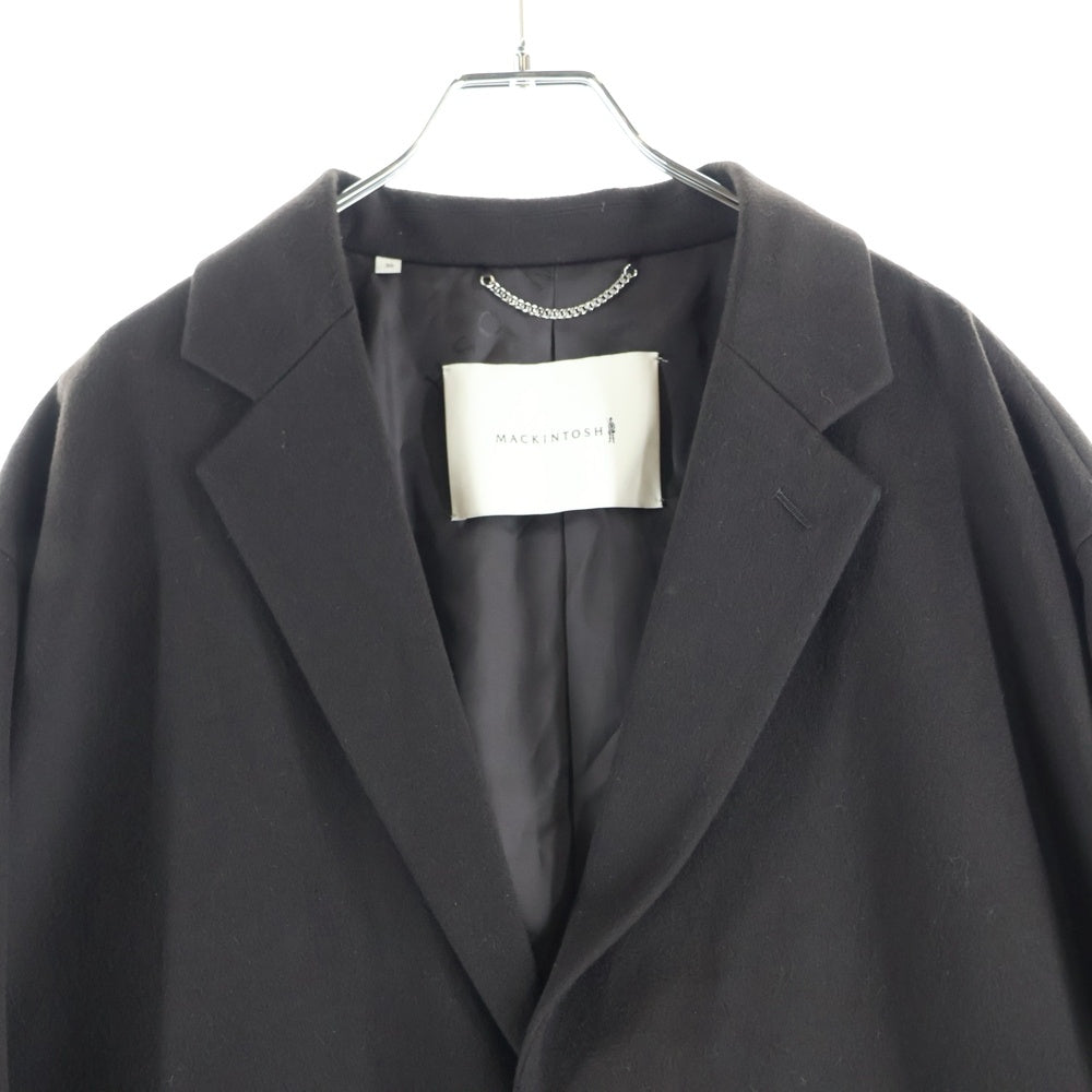 MACKINTOSH(マッキントッシュ) 25AW HUMBIE JACKET EX ウールロングコート ブラック G252HI1203EXAAU