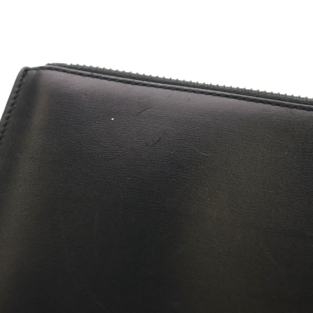 SAINT LAURENT PARIS(サンローランパリ) Leather Clutch Bag レザークラッチバッグ カサンドラロゴクラッチバッグ 453249 ブラック