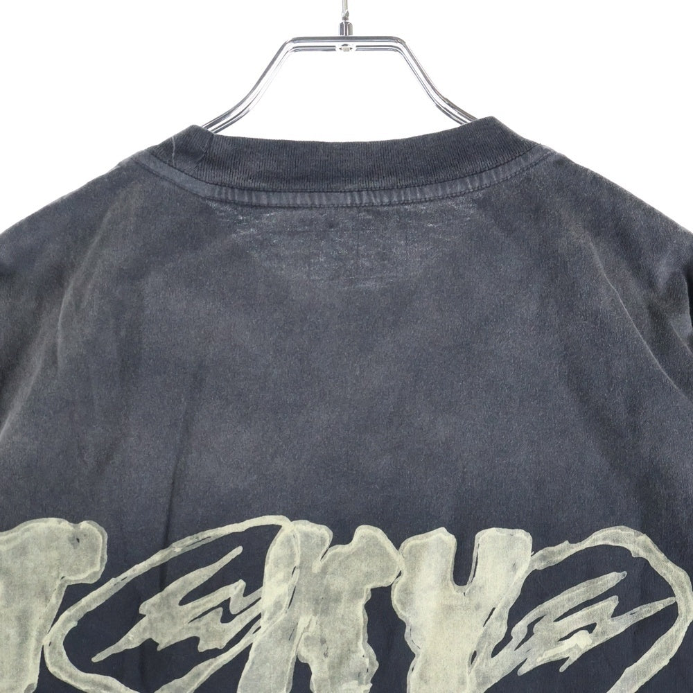 Cactus Jack(カクタスジャック) ×Fragment ×TM/KK フラグメント POP UP 限定 トリプルネーム プリント 半袖 Tシャツ ブラック