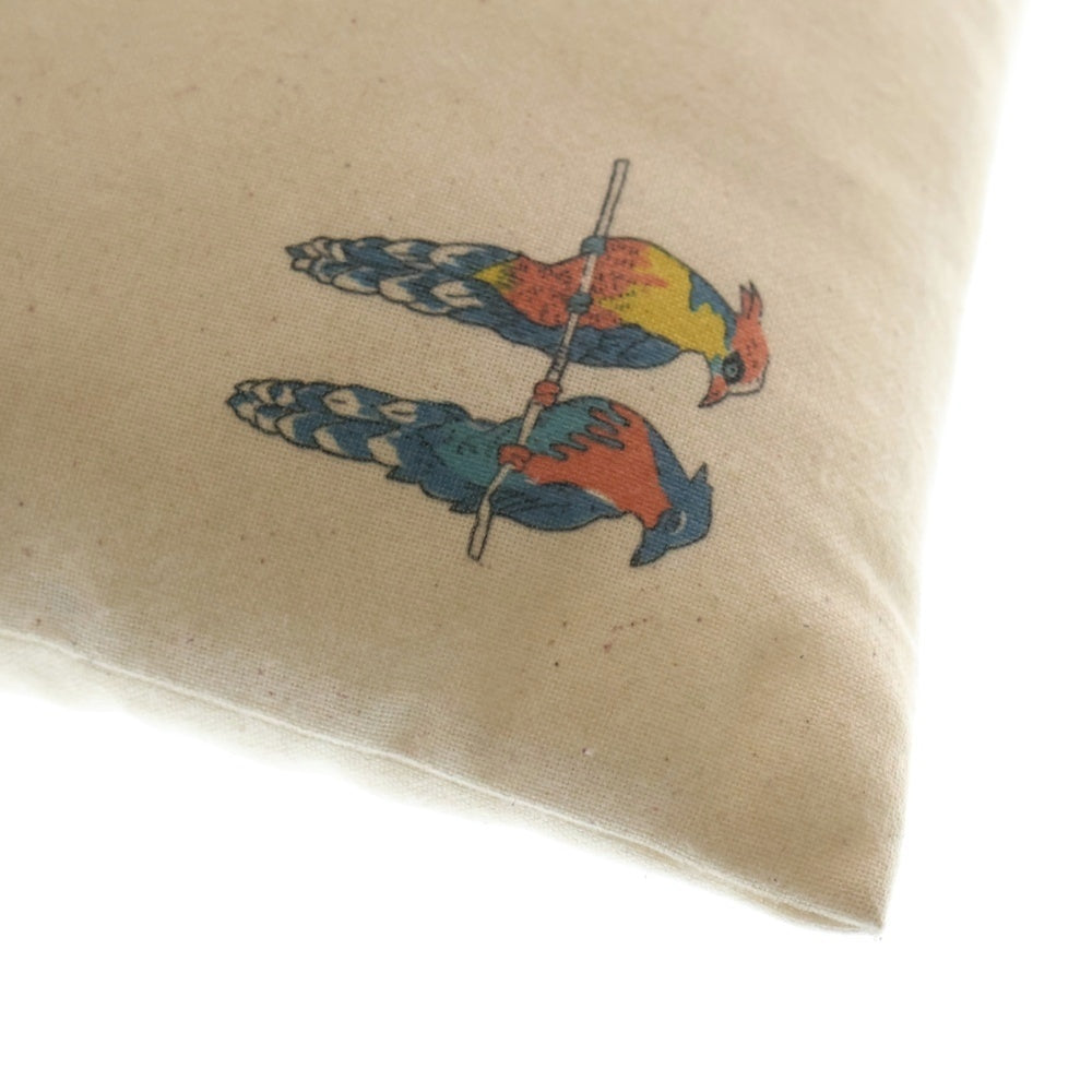 LOEWE(ロエベ) ×Paula's Ibiza Cushion パウラズイビザ クッション ロゴプリントクッション アイボリー