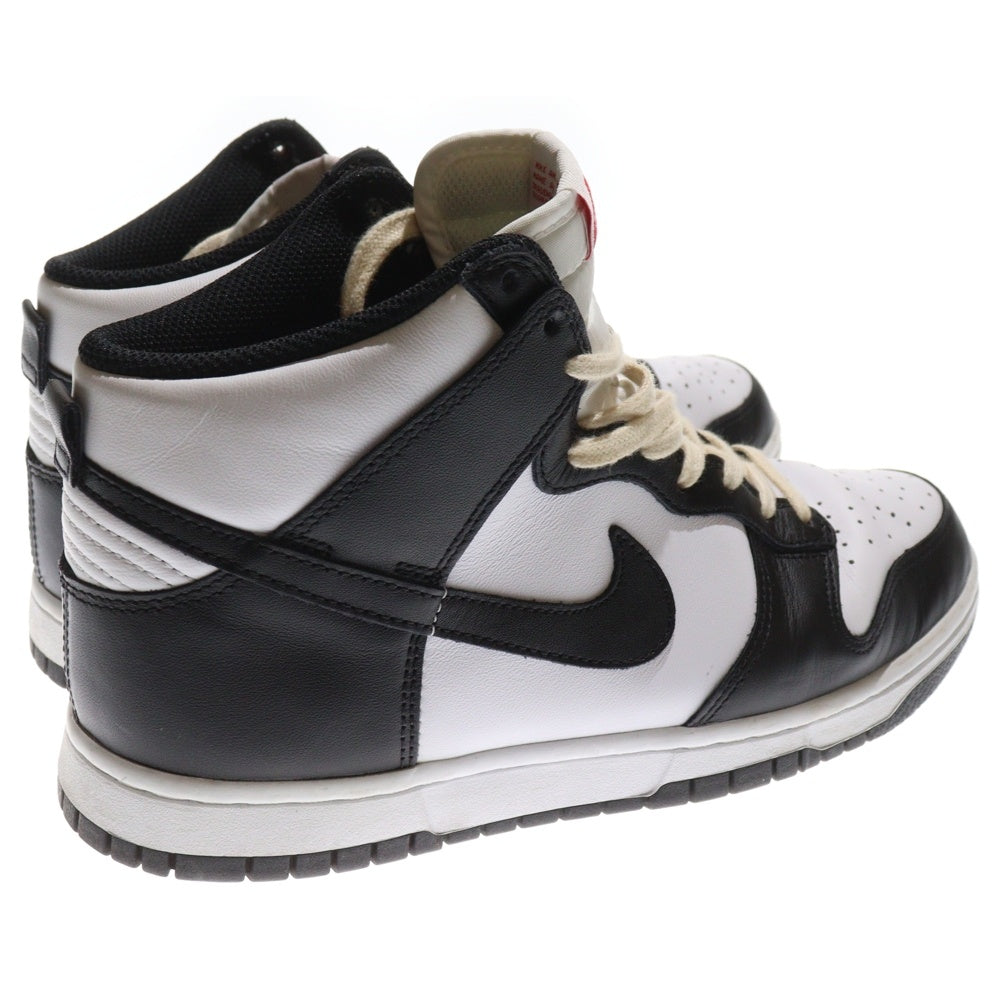 NIKE(ナイキ) Dunk High Black and White ダンクハイ ブラックアンドホワイト ハイカットレースアップスニーカー US8.5/26.5cm DD1399-103 ブラック/ホワイト