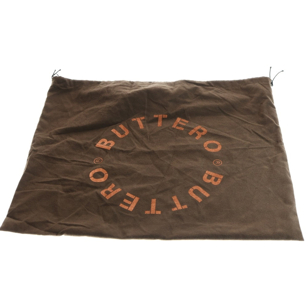 BUTTERO(ブッテロ) Leather Clutch Bag レザークラッチバッグ セカンドバッグ ブラウン