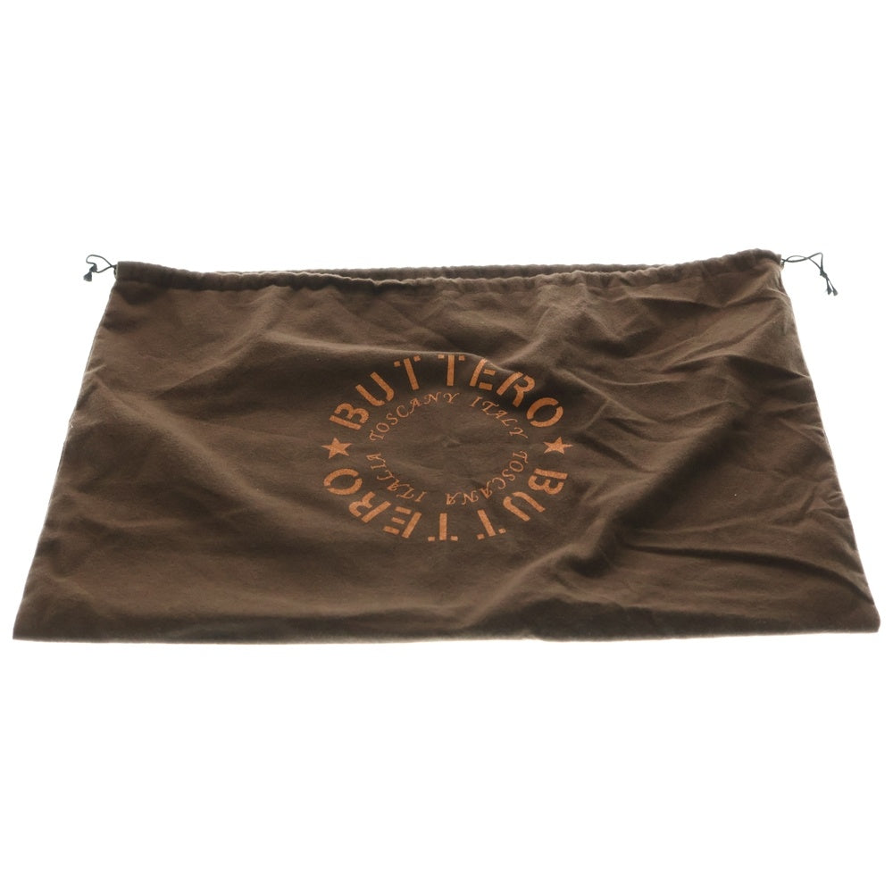 BUTTERO(ブッテロ) Leather Clutch Bag レザークラッチバッグ セカンドバッグ キャメル