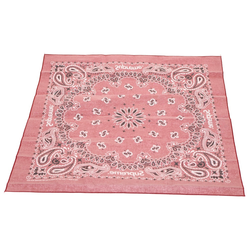 SUPREME(シュプリーム) 24SS Hav-A-Hank Bandanas ハブアハンクバンダナ コットンペイズリーバンダナ レッド