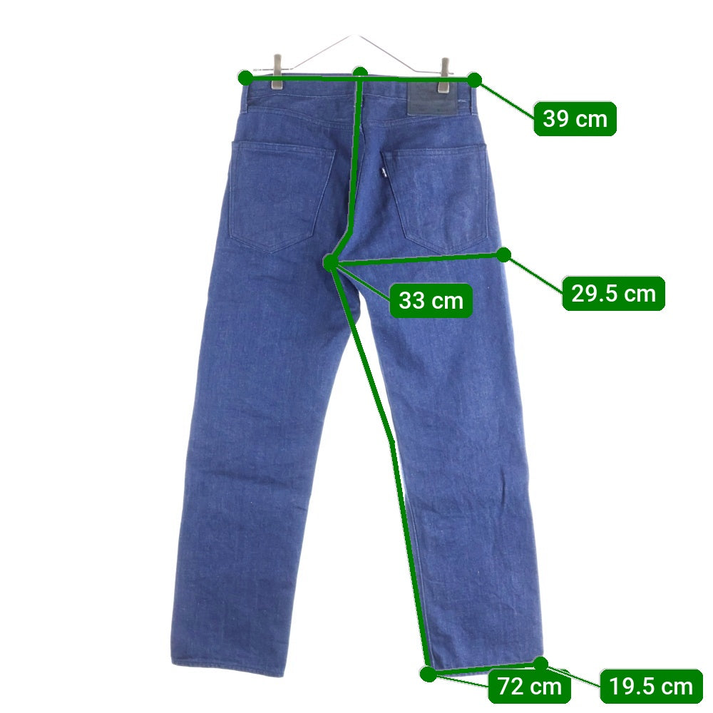 Levi's(リーバイス) Blue Tab 505 Regular Fit Jeans ブルータブ 505レギュラーフィットジーンズ ジップフライデニムパンツ PC9-A5878-0007 インディゴ