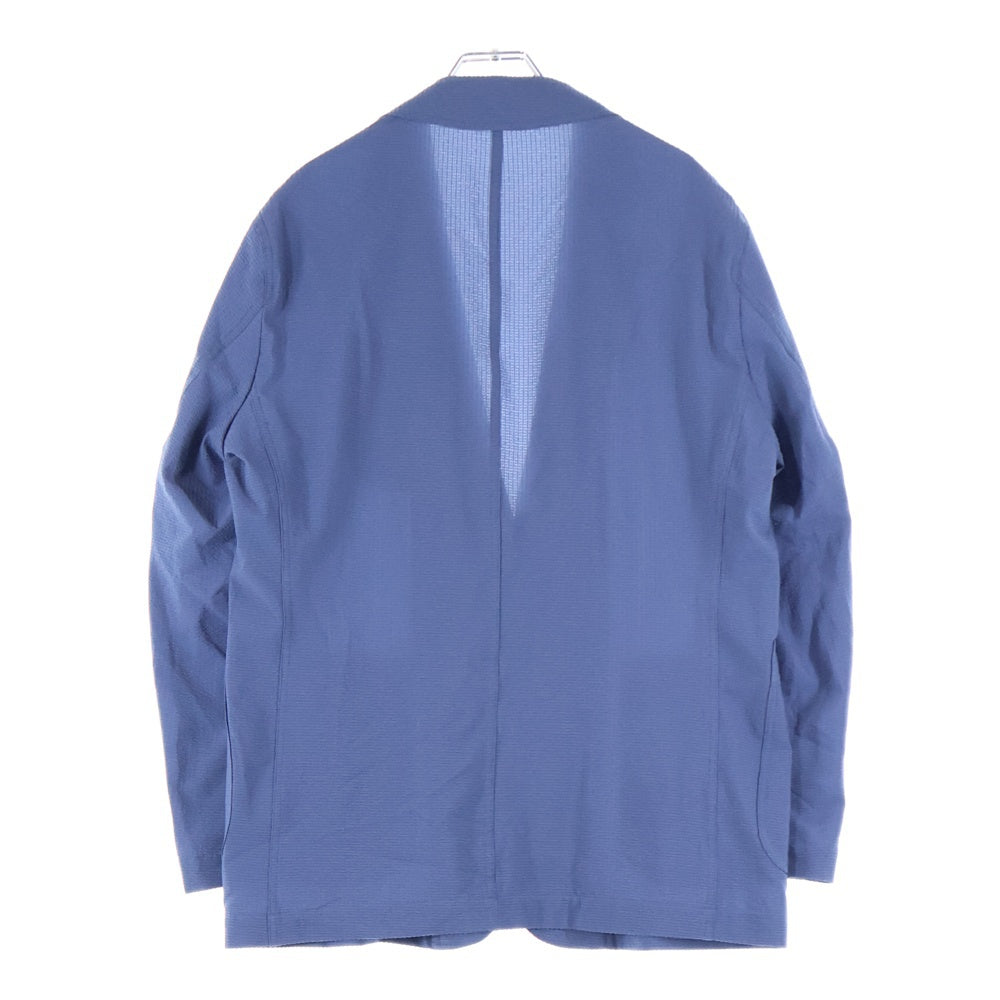 LANVIN(ランバン) ストレッチシアサッカーローファージャケット ネイビー