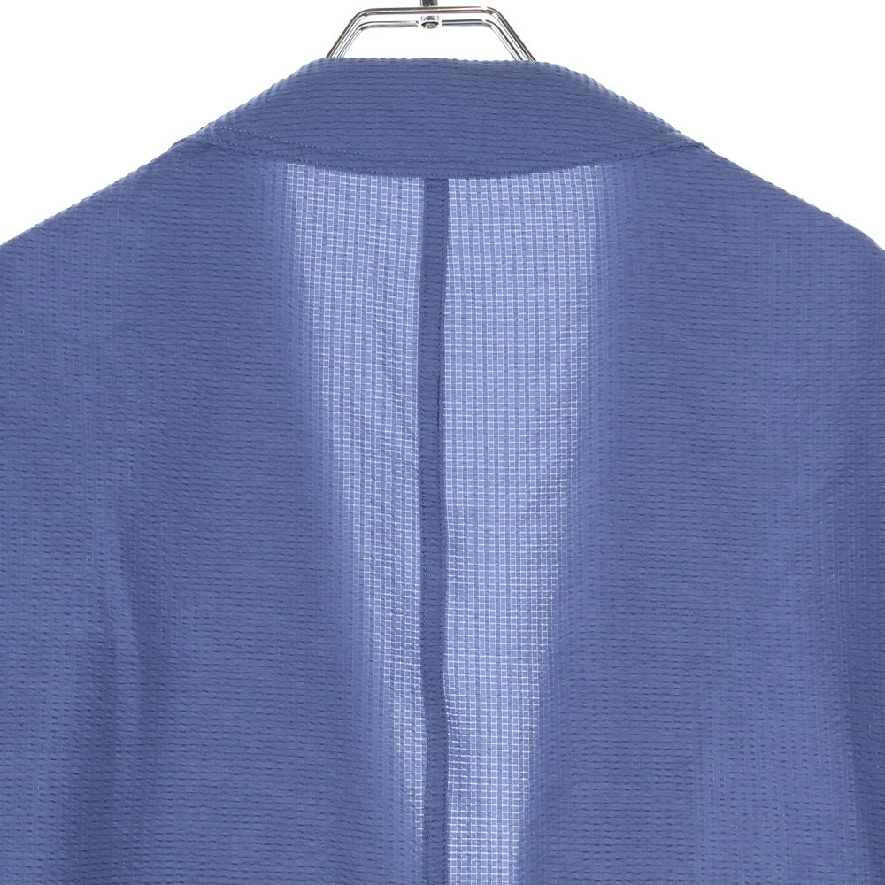 LANVIN(ランバン) ストレッチシアサッカーローファージャケット ネイビー