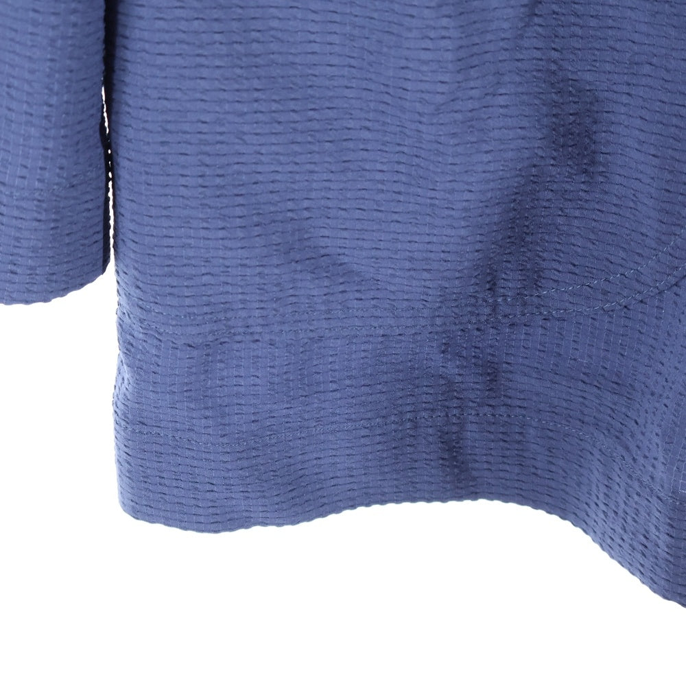 LANVIN(ランバン) ストレッチシアサッカーローファージャケット ネイビー