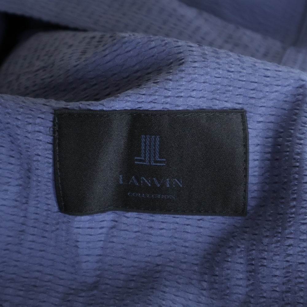 LANVIN(ランバン) ストレッチシアサッカーローファージャケット ネイビー