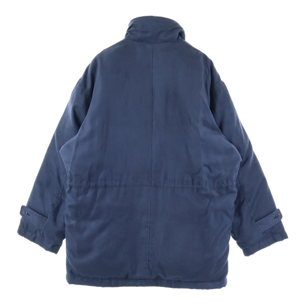 dunhill(ダンヒル) 袖ボタンデザイン ダウンジャケット アウター ネイビー