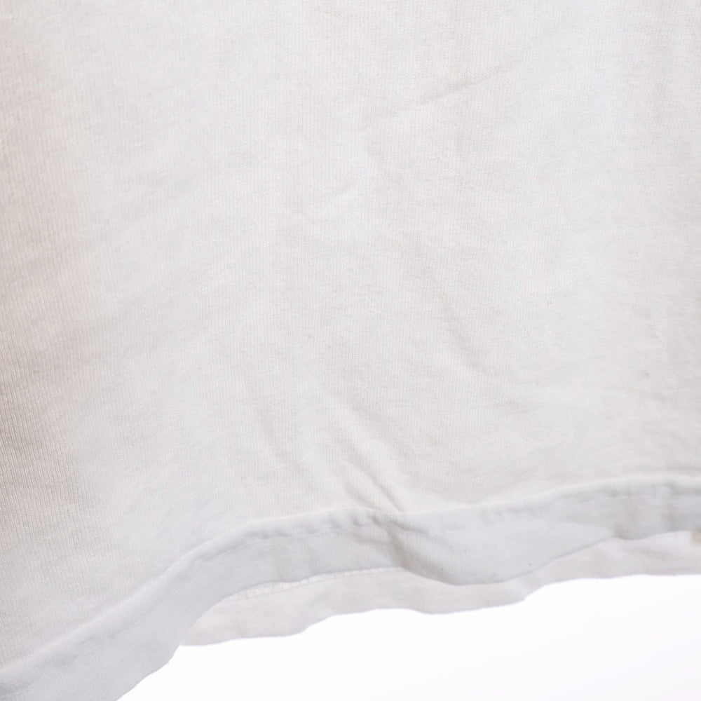 DENIM TEARS(デニムティアーズ) LOGO PRINT S/S TEE ロゴプリント半袖Tシャツ ホワイト